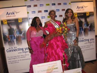 MISS AFRICA USA in the company of the event promoter Lady Kate Njeuma L