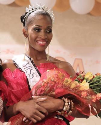 Miss Ghyslaine Tchouaga 2011 - 2012 Miss Africa USA winner
