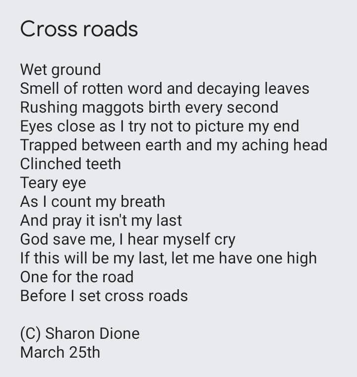 Cross roads